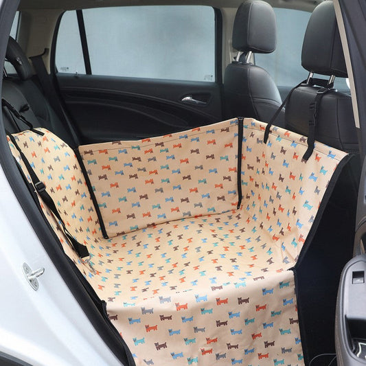 Asiento de coche impermeable para perros – Viaja tranquilamente
