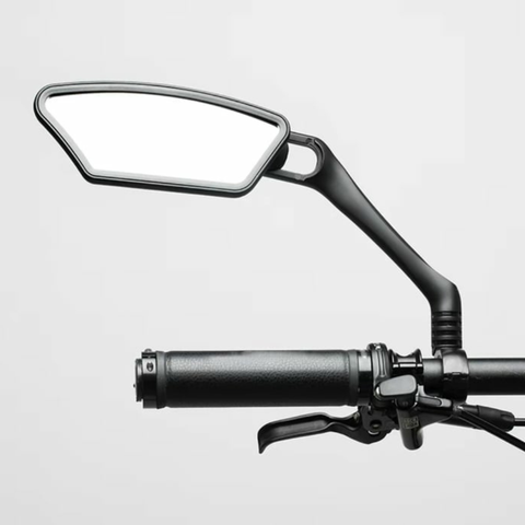 Lusterko motocyklowe i rowerowe obrotowe 360° — Ochrona i optymalna widoczność