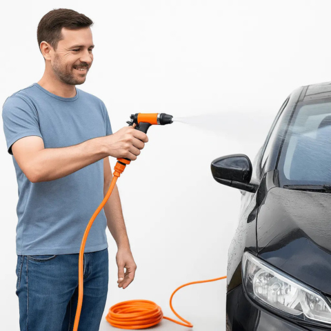 Hordozható Magasnyomású Tisztító — Könnyű Tisztítás Bárhol