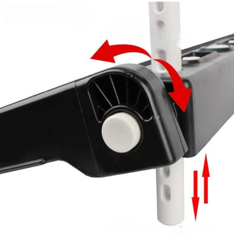 Justerbar och Fällbar Fotstöd för Bilstol för Barn — Komfort och Stöd på Resan