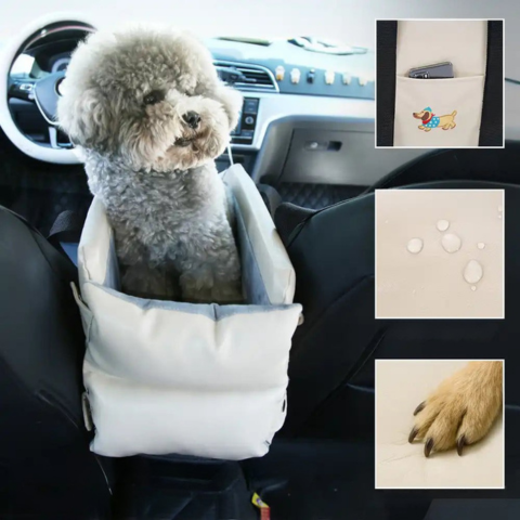 Bilväska för liten hund — Säkerhet och komfort i bilen