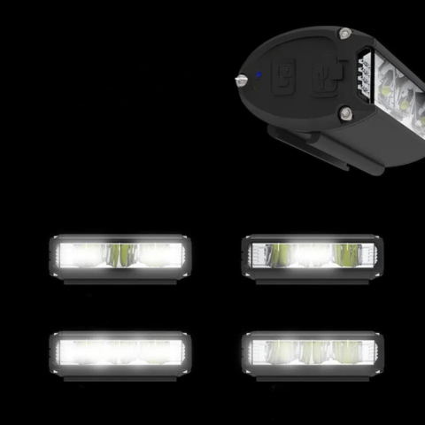 Lataava pyörälamppu – vedenpitävä ja erittäin kirkas