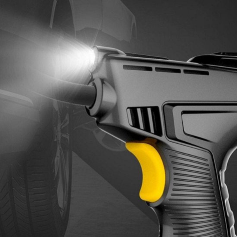 Přenosný vzduchový kompresor — Inteligentní pumpa s LCD displejem