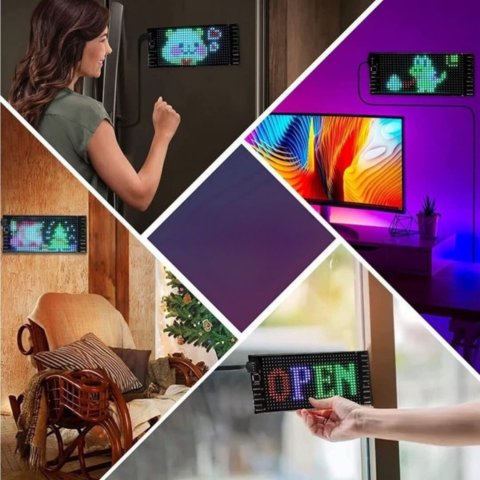 LED Display Panel Auto – Custom Text and Patterns