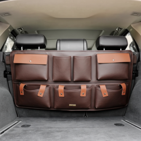 Organizador De Silla De Coche — Almacenamiento Práctico Y Multifuncional