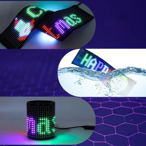 Programmable LED Panel For Car — Modern Communication & Style