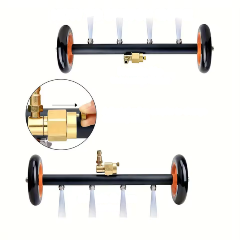 Autóablak-tisztító — Kompatibilis nagynyomású mosóval