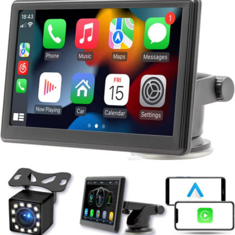 Intelligenter Auto-Bildschirm – Navigation, Musik und Kamera
