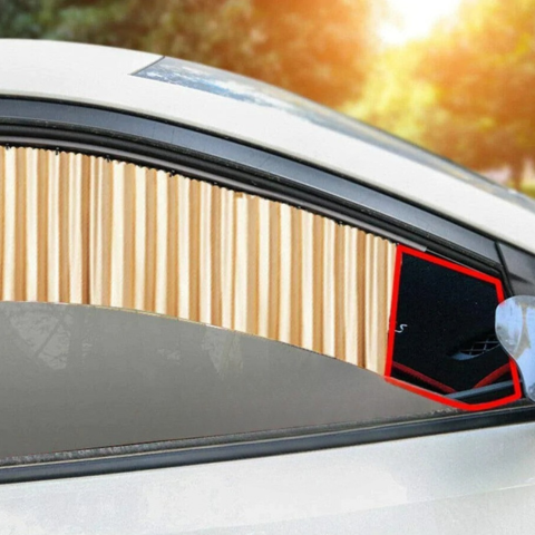 Magnetiska Gardiner För Bilar — Solskydd Och Omedelbar Integritet