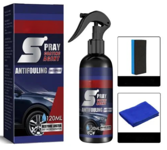 Skyddsspray för karossen – Glans och vattenskyddande barriär