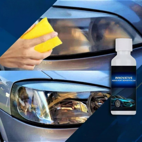 Headlight Polishing Liquid – Renovates and Protects in One Step
