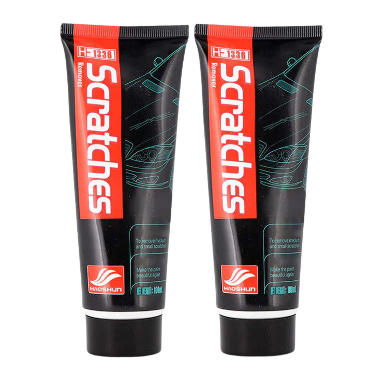 Súprava na odstránenie škrabancov na aute – Krém na obnovu farby + Aplikačný tampón