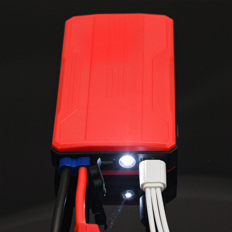 Booster de batería de coche 12V — Arranque rápido y seguro