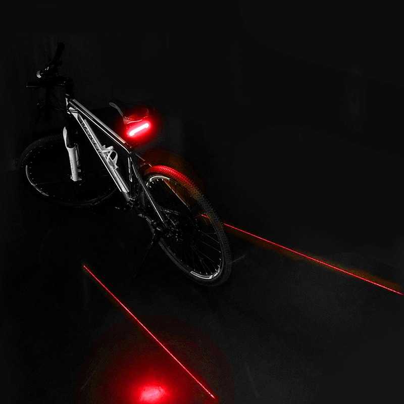 Fuego Trasero de Bicicleta — Iluminación LED Potente y Compacta