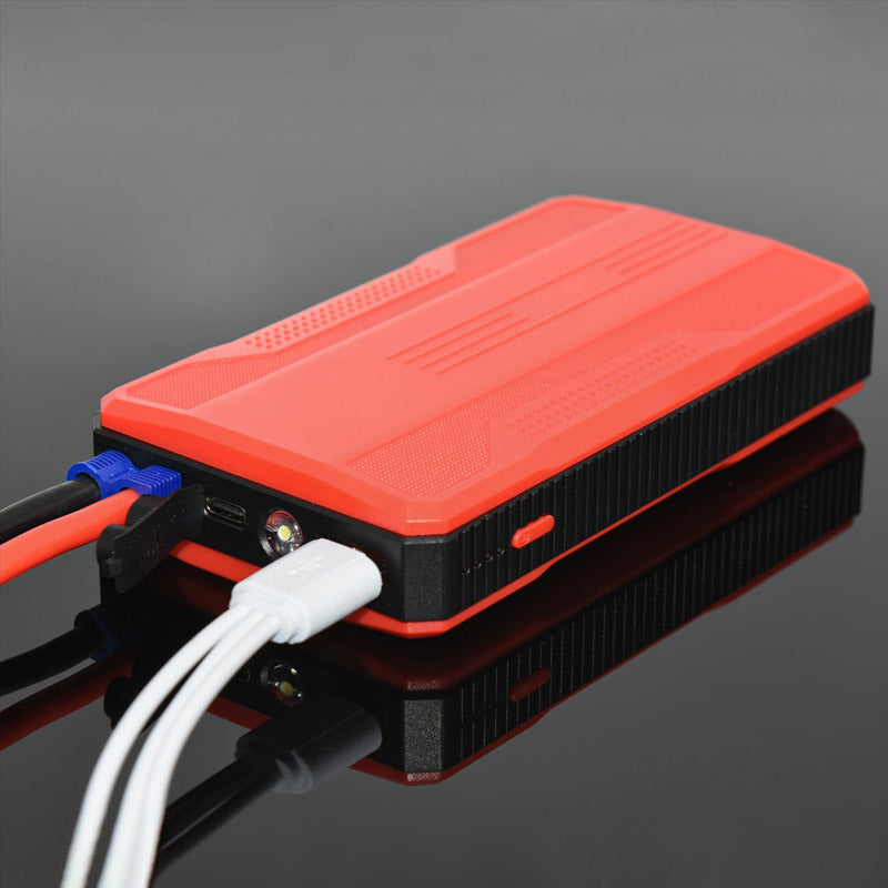 Booster de batería de coche 12V — Arranque rápido y seguro