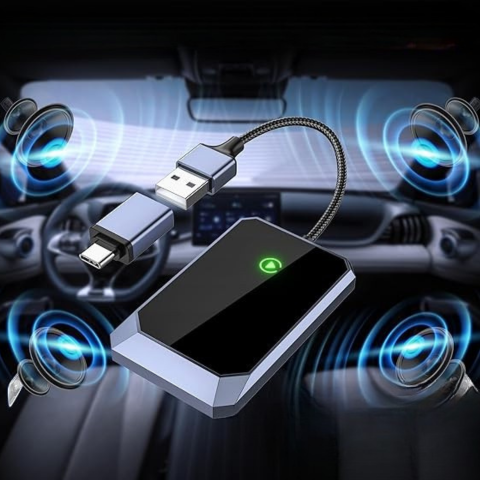 Bezdrátový adaptér CarPlay – Automatické a rychlé připojení 