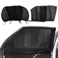 Lot De 4 Pare-Soleil Voiture – Protection Complète Des Fenêtres