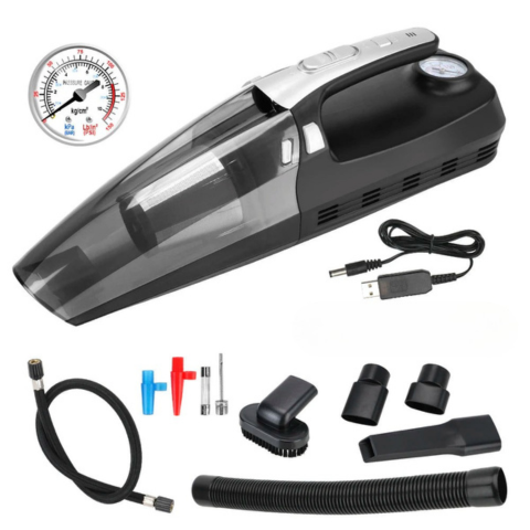 Auto Stofzuiger 4-in-1 – Hoge Prestaties 12V/120W 