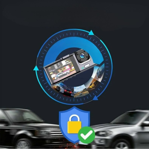 Dashcam Auto Anteriore e Interna – Registrazione ad Alta Definizione 