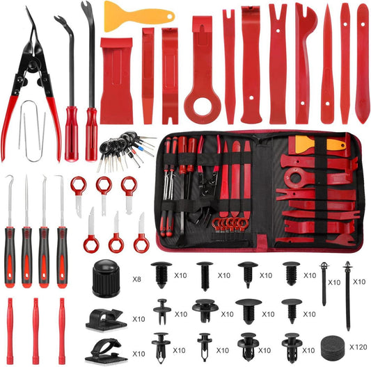 Kit de Herramientas de Desmontaje Automotriz — Instalación y Reparación Fáciles 
