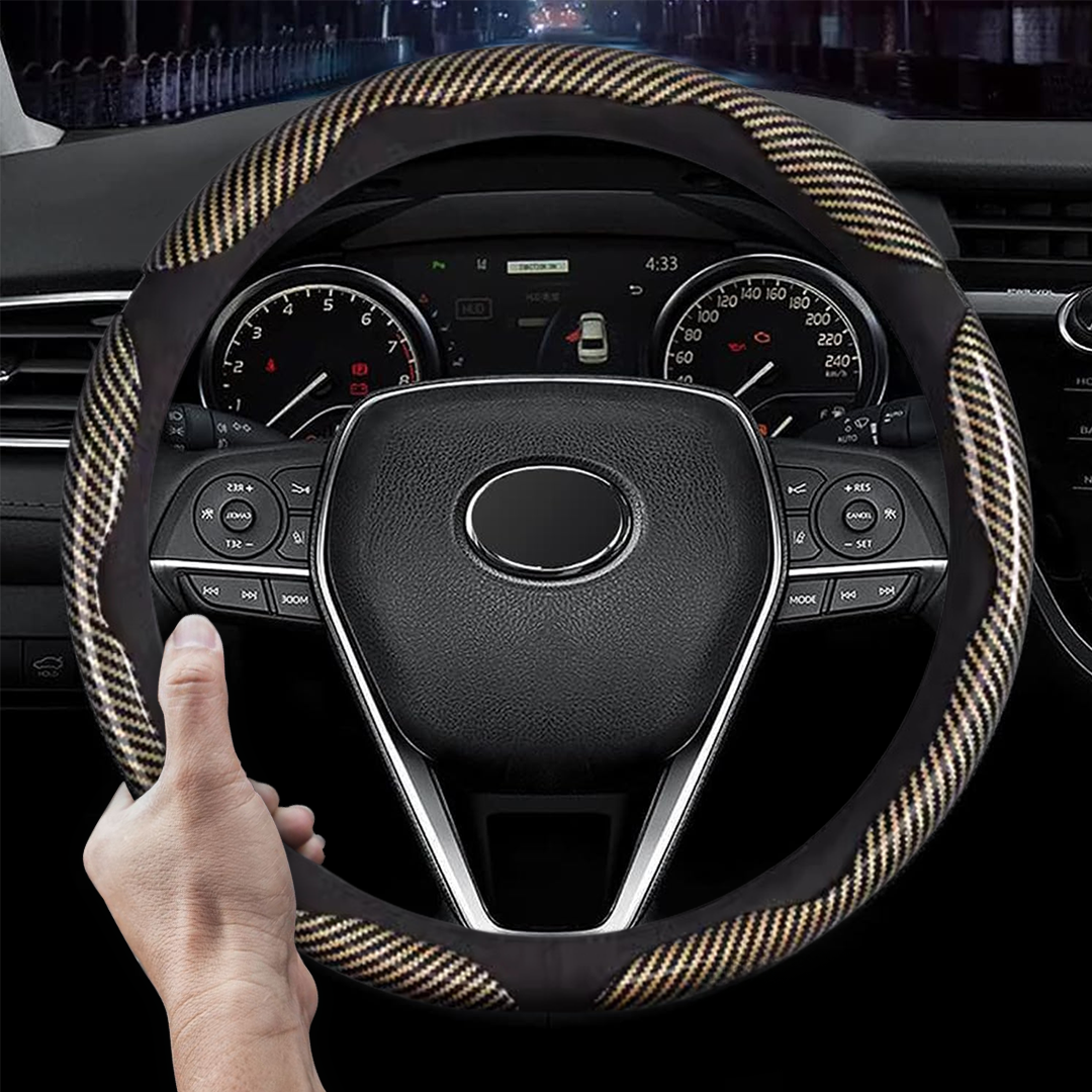 Carbon protection for steering wheels