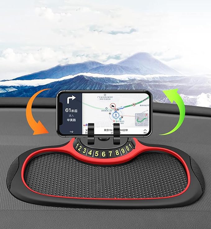 Multifunctionele antislipmat voor auto's - Houder voor mobiele telefoon