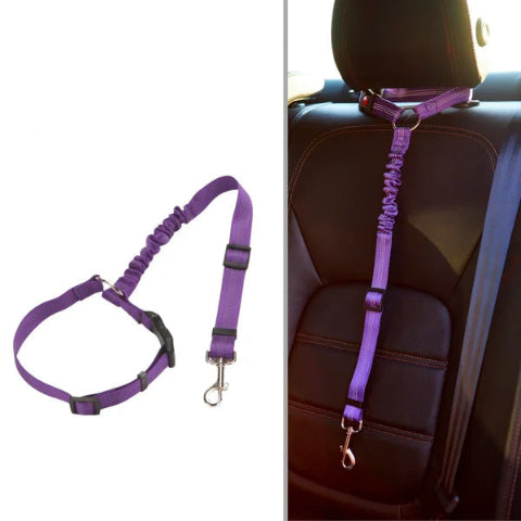 Correa de Seguridad Ajustable para Perro – Especial Coche 
