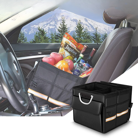 Organizzatore Per Bagagliaio Auto — Pieghevole E Multifunzionale 