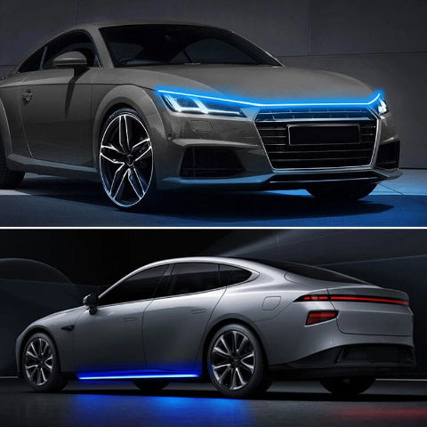LED-Leiste für den Kühlergrill des Autos – Modernes und trendiges Design 