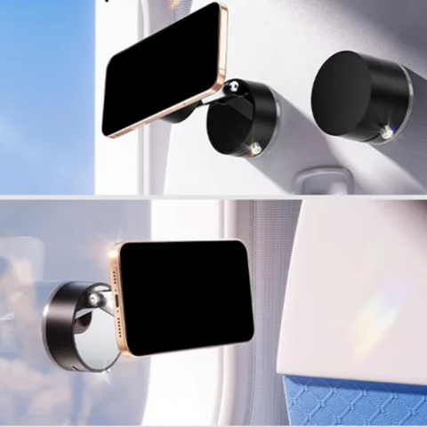 Stöd Telefon Bil – Rotationsfäste med Magnet och Säkerhet 