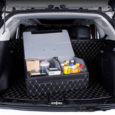 Organisator Voor Auto Koffer – Gemakkelijk Op Vouwen En Te Vervoeren 