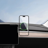 Support Telefonico Per Tesla — Fissaggio Magnetico E Ricarica Senza Fili 