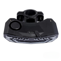 Multifunktionel cykelbaglygte - blinklys, bremse og alarm