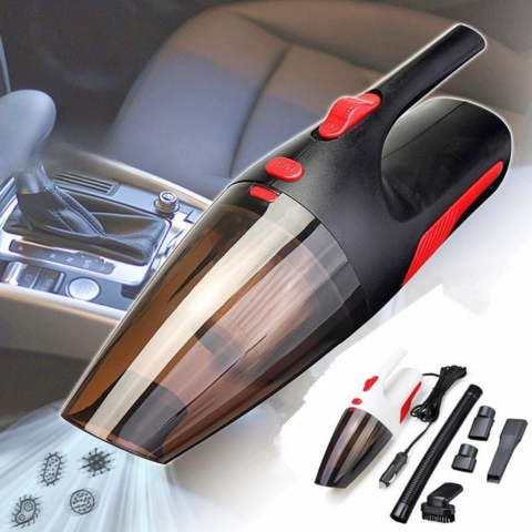 Aspirateur De Voiture Portable – Rechargeable Et Polyvalent