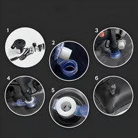 Uppblåsbar Madrass För Bakre Bänk I Bil – Praktisk Och Lätt Att Installera 