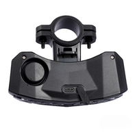 Multifunktionel cykelbaglygte - blinklys, bremse og alarm