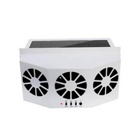 Solární ventilátor pro auto – ideální v létě 