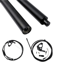 Adjustable Seat Post For Bike – With Cable Kit And Lever 