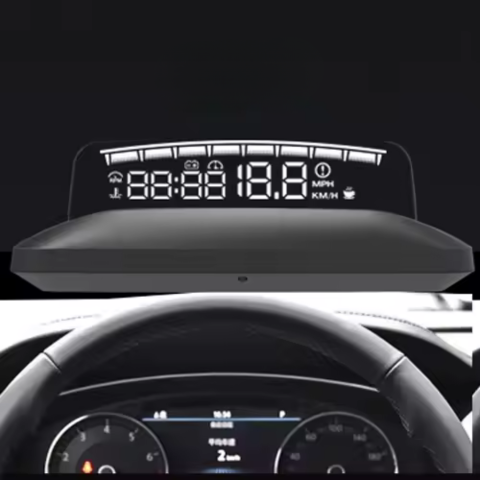 Head-Up-Display für Autos – Geschwindigkeit und Daten in Echtzeit 