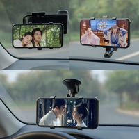 Supporto per Telefono Auto — Regolabile e Fissaggio Solido 
