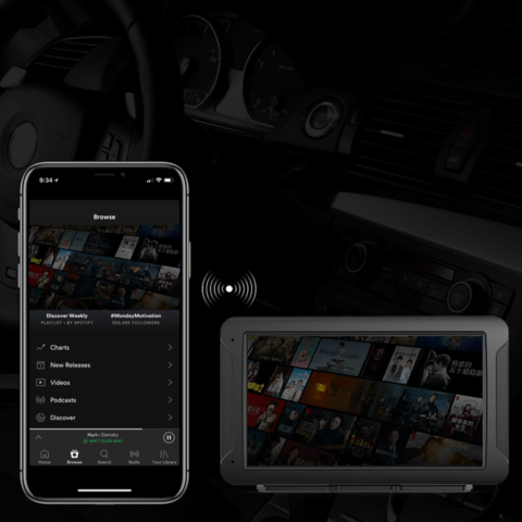 Multimedia-System Auto – Navigation und Unterhaltung 
