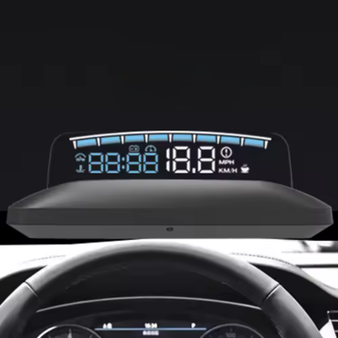 Head-Up-Display für Autos – Geschwindigkeit und Daten in Echtzeit 