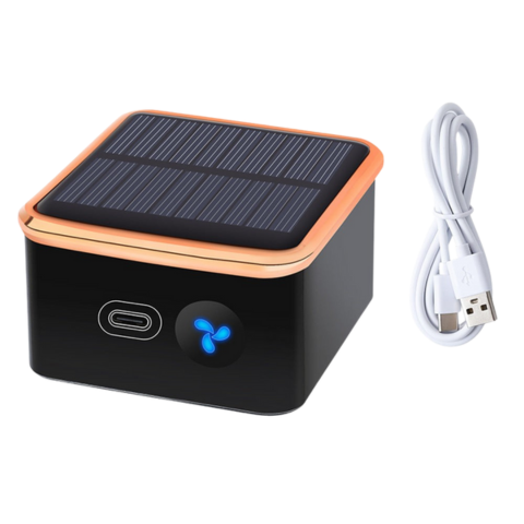 Purificatore D'aria Solare Per Auto — Compatto e Ricaricabile USB 