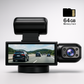 Kamera samochodowa Dashcam Double Full HD - Nocna wizja + kamera wewnętrzna 