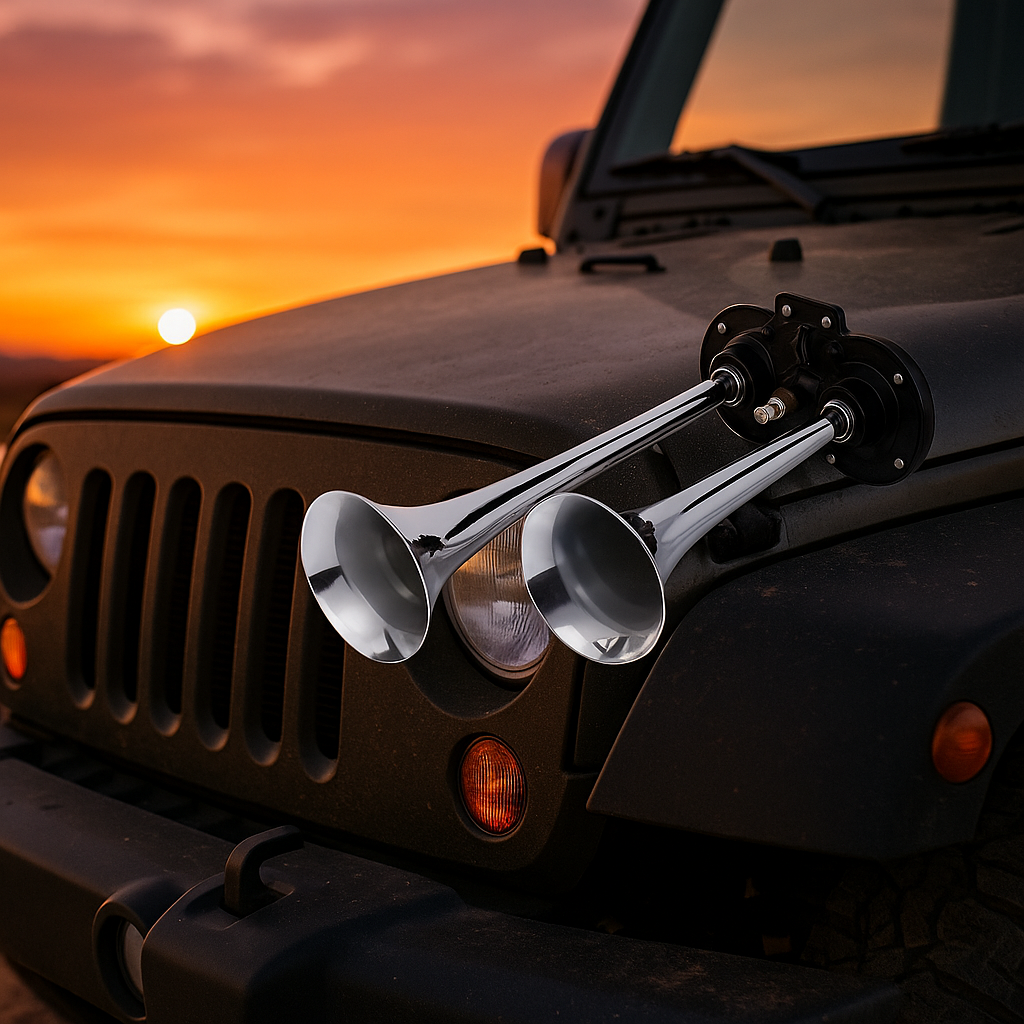 Klaxon Universell — Ideell for bil, motorsykkel og lastebil 