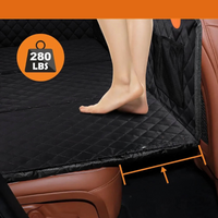 Car Seat Cover for Dog – Waterproof & Non-Slip with Safety Harness