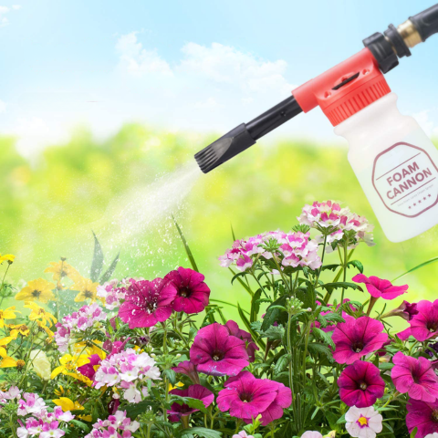 Kit di spruzzatori di schiuma multiuso - Auto, giardino e terrazza