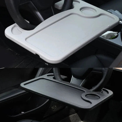 Draagbaar Auto Plateau – Snelle Bevestiging Op Stuur 