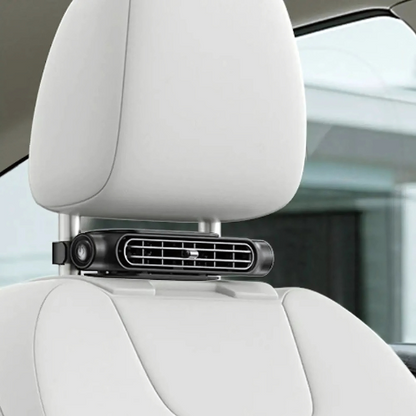 Ventilatore da auto – Fissaggio su poggiatesta 