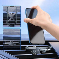 Unterstützung Telefon Auto Lüftungsgitter – 360° Rotation & Automatische Verriegelung 